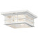 Beacon Square Two Light Outdoor Ceiling Mount in White (12|49834WH)