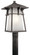 Beckett One Light Outdoor Post Mount in Weathered Zinc (12|49724WZC)