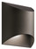 Wesley LED Outdoor Wall Mount in Textured Architectural Bronze (12|49278AZTLED)