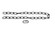 Accessory Chain in Anvil Iron (12|4901AVI)