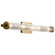 Azores Five Light Linear Bath in Natural Brass (12|45650NBR)