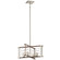 Lente Four Light Pendant in Brushed Nickel (12|44253NI)