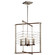 Lente Four Light Foyer Pendant in Brushed Nickel (12|44251NI)