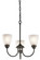 Jolie Three Light Mini Chandelier in Olde Bronze (12|43637OZ)