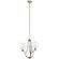 Thisbe Three Light Mini Chandelier in Classic Pewter (12|43531CLP)