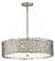 Silver Coral Four Light Chandelier in Classic Pewter (12|43347CLP)