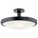 Lytham Four Light Semi Flush Mount in Black (12|42246BK)