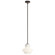 Everly One Light Mini Pendant in Olde Bronze (12|42167OZWH)