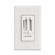 Accessory Fan 4 Speed-Light Dimmer in White (12|337010WH)