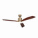 Ridley II 60''Ceiling Fan in Brushed Natural Brass (12|300075NBR)
