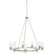 Circolo Nine Light Chandelier in Brushed Nickel (12|2346NI)