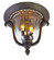 Santa Barbara Outdoor Two Light Outdoor Flush Mount in Textured Matte Black (33|9017MB)