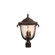 Santa Barbara Outdoor Three Light Outdoor Hanging Lantern in Textured Matte Black (33|9012MB)
