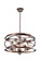 Eternity Five Light Pendant in Etruscan Bronze (33|6609EZ)