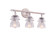 Brierfield Three Light Bath in Pearl Silver (33|6313PS)