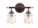 Brierfield Two Light Bath in Antique Copper (33|6312AC)
