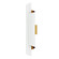 Piaga Two Light Wall Sconce in Matte White and Polished Brass (33|514721PBW)