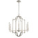 Provence Six Light Chandelier in Polished Nickel (33|512972PN)
