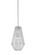 Taza One Light Mini Pendant in Chrome (33|508410CH)