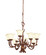 Ponderosa Eight Light Chandelier in Ponderosa (33|5041PD1255)