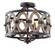 Belmont Three Light Flush Mount in Florence Gold (33|500241FG)