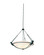Grande Three Light Pendant in Black (33|4845BALAB)