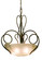 Tribecca Five Light Pendant in Antique Copper (33|4306ACANTQ)