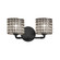 Wire Glass LED Bath Bar in Dark Bronze (102|WGL846230GRCBDBRZLED21400)