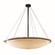 Porcelina 12 Light Pendant in Dark Bronze (102|PNA969935WAVEDBRZ)