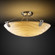 Porcelina LED Semi-Flush Mount in Brushed Nickel (102|PNA961135WAVENCKLLED33000)