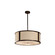 Porcelina Six Light Pendant in Dark Bronze (102|PNA9542WAVEDBRZ)