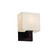 Porcelina LED Wall Sconce in Dark Bronze (102|PNA843755WAVEDBRZLED1700)