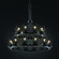 Wire Mesh 21 Light Chandelier in Matte Black (102|MSH876710MBLK)