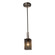 Wire Mesh One Light Pendant in Brushed Nickel (102|MSH844515NCKL)