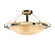 Veneto Luce Six Light Semi-Flush Mount in Dark Bronze (102|GLA968235WHTWDBRZ)