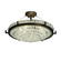 Veneto Luce Six Light Semi-Flush Mount in Dark Bronze (102|GLA968235LACEDBRZ)