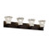 Veneto Luce Four Light Bath Bar in Brushed Nickel (102|GLA892420LACENCKL)