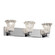 Veneto Luce Three Light Bath Bar in Brushed Nickel (102|GLA892320LACENCKL)