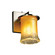 Veneto Luce LED Wall Sconce in Matte Black (102|GLA877116GLDCMBLKLED1700)