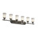 Veneto Luce Six Light Bath Bar in Brushed Nickel (102|GLA852616WTFRNCKL)