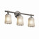 Veneto Luce Three Light Bath Bar in Brushed Nickel (102|GLA852316WTFRNCKL)