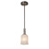 Veneto Luce One Light Pendant in Brushed Nickel (102|GLA844526WHTWNCKL)