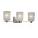 Veneto Luce Three Light Bath Bar in Dark Bronze (102|GLA844326CLRTDBRZ)