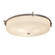 Fusion Three Light Flush-Mount in Brushed Nickel (102|FSN8987OPALNCKL)