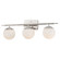 Fusion Three Light Bath Bar in Polished Chrome (102|FSN8963OPALCROM)