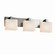 Fusion Three Light Bath Bar in Matte Black (102|FSN892355OPALMBLK)