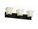 Fusion Three Light Bath Bar in Dark Bronze (102|FSN892340OPALDBRZ)