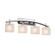 Fusion Four Light Bath Bar in Brushed Nickel (102|FSN859455FRCRNCKL)