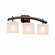 Fusion Three Light Bath Bar in Dark Bronze (102|FSN859330FRCRDBRZ)