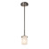 Fusion One Light Pendant in Brushed Nickel (102|FSN845510FRCRNCKL)